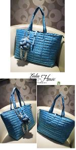 พร้อมส่ง กระเป๋าLuluhouse รุ่น L85-02newpblu/blu กระเป๋าแฟชั่นเกาหลี นำเข้าของแท้ 100% ค่ะ 